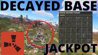 DECAYED BASE JACKPOT - Rust Solo