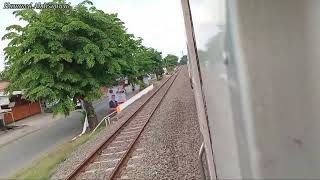 [60 FPS] Akselerasi CC 206 44 beradu suara angin di Petak Karawang - Kedunggedeh