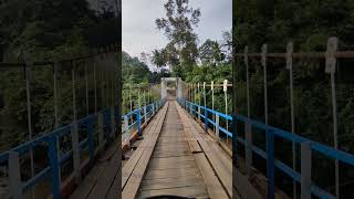 melintasi jembatan lubuak pauah #fypシ #rinduberat #motovlogkampuang