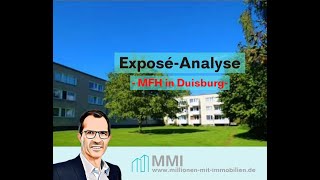 Exposé Analyse Mehrfamilienhaus in Duisburg Rheinhausen