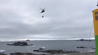 Sea King de la ARA en la Antártida