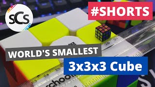 First in the Philippines to Have The World's Smallest Rubik's Cube? #shorts