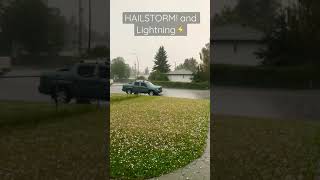 HAILSTORM! and Lightning⚡️