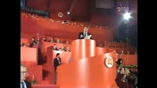 1990: al via a Bologna il 19° congresso del PCI con la relazione del segretario Occhetto