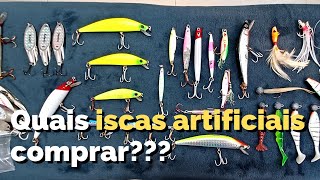 ROCKFISHING - Quais ISCAS ARTIFICIAIS comprar? Pescaria nas Pedras e Pescaria de Praia