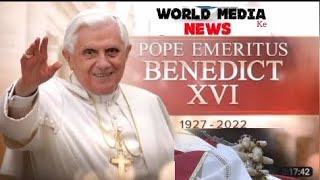 😱😱 INSIDE POPE EMERITUS BENEDICT XVI's BURIAL'S DAY THAT LEFT EVERYONE SHOCKED #trending