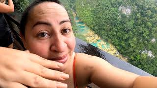 Semuc Champey, un puente natural de piedra caliza😲🇬🇹