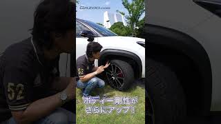 ヤリス クロスGR SPORTはこだわりがいっぱい #short