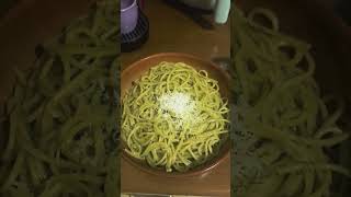 Spaghetti al pesto dello chef "RUFFI"😂