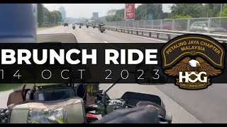 HOG BRUNCH RIDE 14th OCT