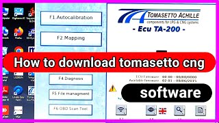 how to download Tomasetto CNG tuning software || Tomasetto CNG सॉफ्टवेर डाउनलोड install केसे करें?