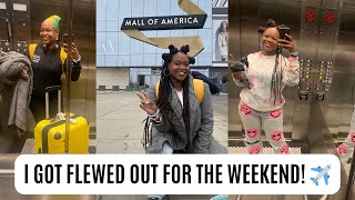 Vlog | How I Pack My Makeup Kit For Travel, Mall Of America, Flewed Out For The Weekend