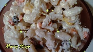 Masarap ngayong Pasko | Chicken macaroni salad