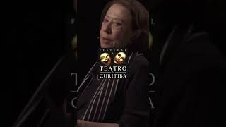 Qual a doença dos atores? Aula de Fernanda Montenegro no #FestivalDeCuritiba #teatro #arte