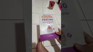 Yak yang suka koding jangan lupa beli buku ini #bukucoding #revolusiindustri4