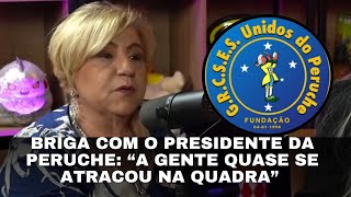 Cantora Eliana de Lima comenta sobre o desrespeito de um presidente da Escola de Samba Peruche