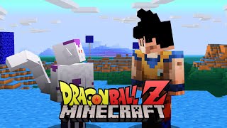 I became a Super Saiyan in Dragon Ball Z Minecraft to beat Frieza