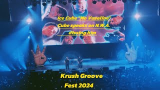 Ice Cube "No Vaseline" [Krush Groove Fest 2024] Inglewood, CA @IceCubeCubevision