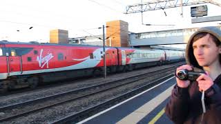 A Grand Central HST passes Peterborough