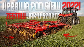 Zestaw od Szoko12!? ☆Uprawa Pod Siew 2022!☆GR Koncik☆ CASE Magnum 340 & Vaderstad TopDown 500 ☆ AW ™