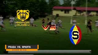 Pozvánka semifinále Praga vs. Sparta czech rugby