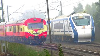 Vande Bharat Express 2 Trains followed by 7 High Speed Trains in fog season: First time in History