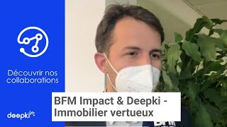 Interview de Vincent Bryant, CEO de Deepki, sur BFM Impact