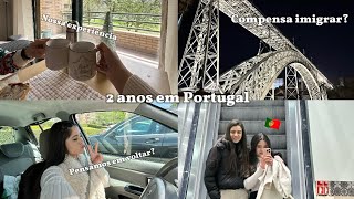 2 anos de Portugal! 🇵🇹 compensou imigrar? trabalhos, rotinas, conquistas, viagens e mais.