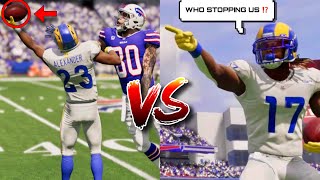 MADDEN 21 WIDE RECEIVER VERSUS CORNER CHALLENGE WITH MY FRIENDS, IT WAS FUN 🚨