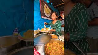 Sarkar Dhaba - Hard Working Girl Kanika Di Selling Veg - Non Veg Food | #shorts #nonveg #streetfood