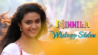 Ninnila Song WhatsApp Status Full Screen | Tholiprema| Ft. Keerthy Suresh | Thaman S | Armaan Malik