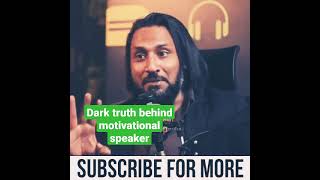 Dark truth behind motivational speaker 🔊 #short