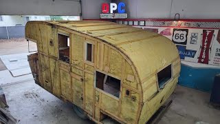 1961 Shasta walk-around before ground up restoration Part 1