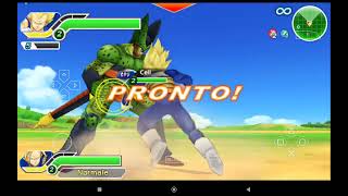 Dragon Ball Z: Tenkaichi Tag Team-PSP-ITA-Vegeta Super Saiyan defeats CELL SECOND FORM!