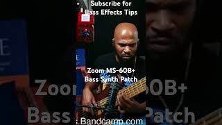 Zoom #MS60bPlus Bass Synth Patch #bass #basssynth