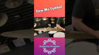 Slow-Motion Cymbal from Guitar Center #shorts