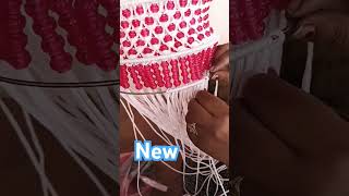 Macrame big jhumar #macramedesigns #macrame #diy