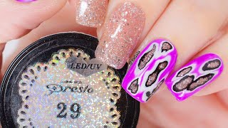 Short Nails: Beautiful Color Nails Art Tutorial #shorts