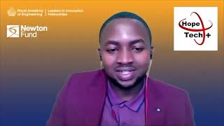 Leaders in Innovation Fellowship Advance participant Brian Mwenda, Hope Tech Plus