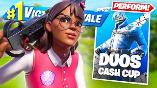 *LIVE* FORTNITE DUOS CASH CUP EU!