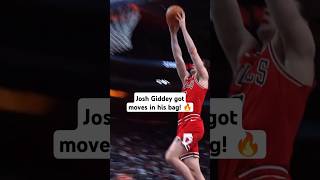 Josh Giddey with a nasty move! 🔥 #joshgiddey #behindtheback #slamdunk