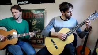 Entertainer (Scott Joplin) guitar duo