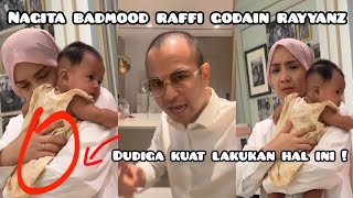 RAFFI GODAIN RAYYANZA NAGITA KESAL SETENGAH MATI