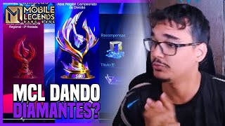 NOVO MCL VAI DAR DIAMANTES??? FINALMENTE!! | MLBB