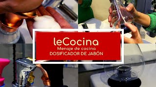 Dosificador de jabón / Dispensador bomba de espuma jabonosa CUISIPRO ¡IDEAL para cocina y baño!