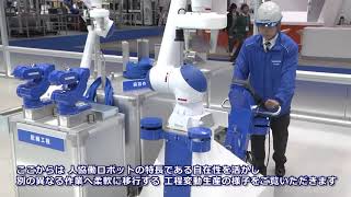 【安川電機】工程変動対応の人協働デモンストレーション-2017国際ロボット展