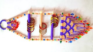 Beautiful macrame bangle holder ( New Design 2024)