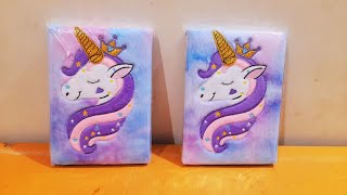 Unboxing and Review of Fur Diary for Girls Personal A5 Size Diary Unicorn Furry Diary for Girls Cute