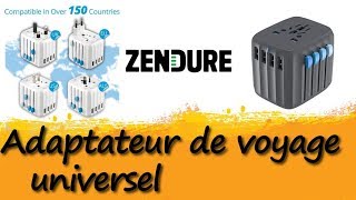 Présentation de l'adaptateur universel Passport de Zendure.