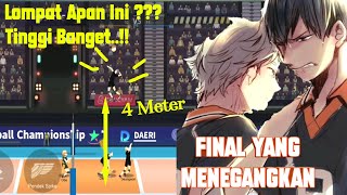 Lompatan 4 Meter !!! Babak Final Bikin Senam Jantung - The Spike Vollyball Story